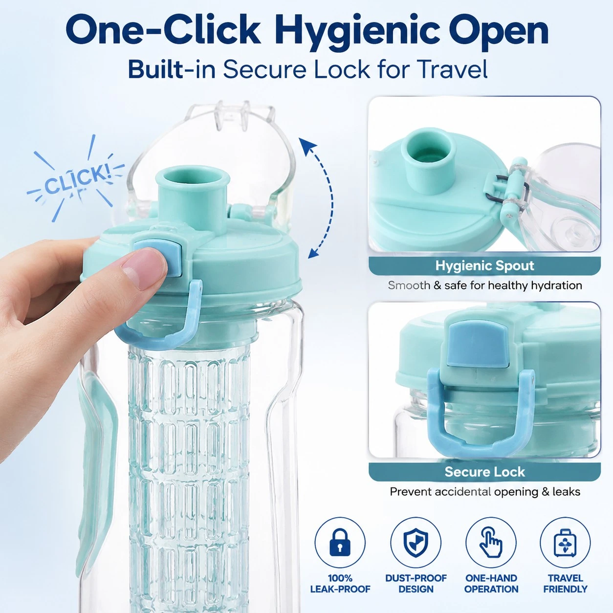Plastic Infuser Water Bottle Plastic Infuser Water Bottle
